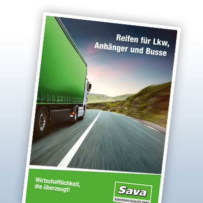 SAVA Lieferprogramm für LKW Reifen